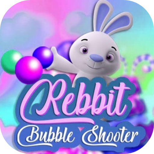 Rebbit bubble shooter game icon