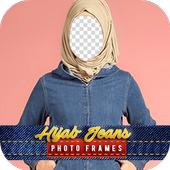 Hijab Jeans Photo Frames icon