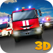 Emergency Car Racing Fever 3D icon