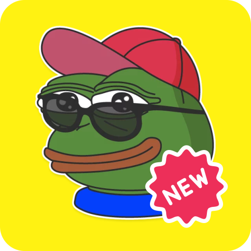 😂 Funny Pepe the Frog Stickers 🔥 WAStickerApp icon