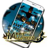 Halloween keyboard blue on 9Apps