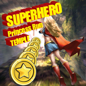 Superhero Princess Run Temple icon