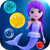 Ocean Bubble Mermaid icon
