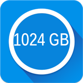 1024 GB Storage   Cleaner : 1024 GB RAM Booster icon