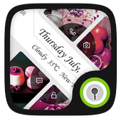 Purple GO Locker Theme icon