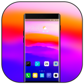 Theme for motorola one power gradient wallpaper icon