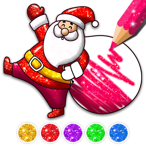 Christmas Coloring Game - Learn Colors icon