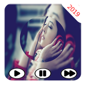 My photo  on music player icon