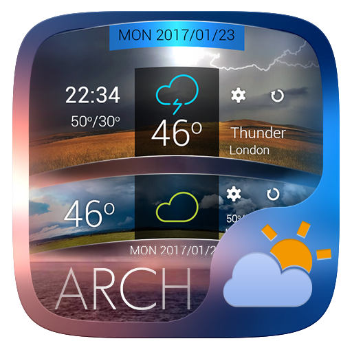 Arch GO Weather Widget Theme icon