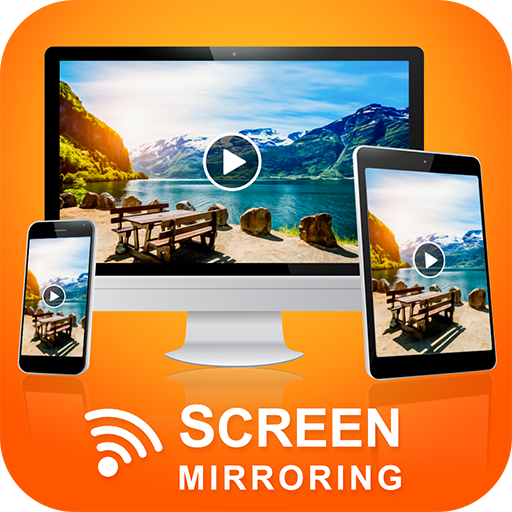 Screen Mirroring with TV icon