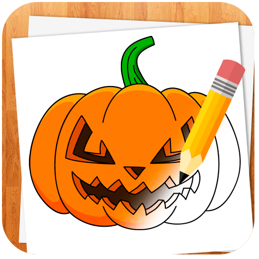 How to Draw Halloween أيقونة