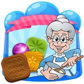 Happy Granny : Candy Match 3 Puzzle