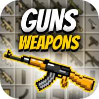 Mod Guns for MCPE. Weapons mods and addons.