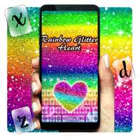 Rainbow Glitter Keyboard on 9Apps