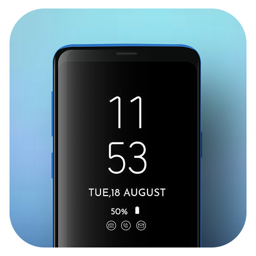 Always on Display Clock Amoled icon