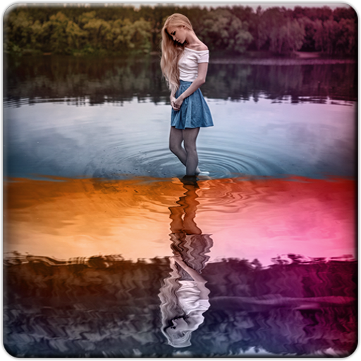 Water Reflection Photo Effect icon