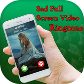 Sad Full Screen Video Ringtone For Incoming Call иконка