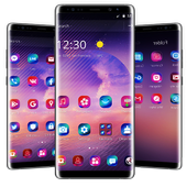 Purple Theme for Galaxy Note 8 icon