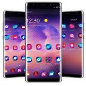 Purple Theme for Galaxy Note 8 on 9Apps