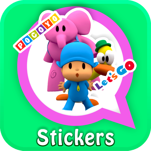 Pocoyo Stickers For WhatsApp | Cartoon WAStickers أيقونة