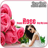 Rose Day Photo Editor icon