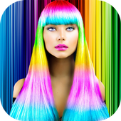 Hair eyes color changer أيقونة