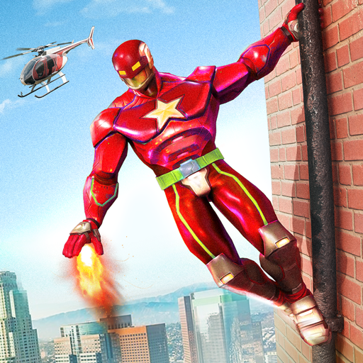 Superhero Flying Game:Iron Hero Gangster City 2021 icon