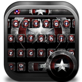 Captain America  Keyboard theme icon
