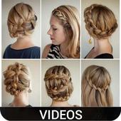 Girls Hairstyle Videos App icon