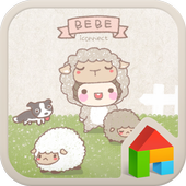 ikon bebe sheep dodol launcher
