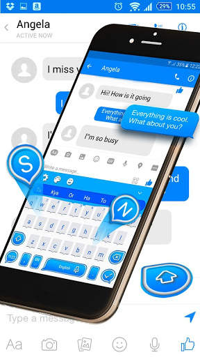 Keyboard Theme for Messanger screenshot 2