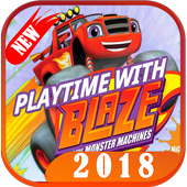 Blaze Monster Race for Kids icon