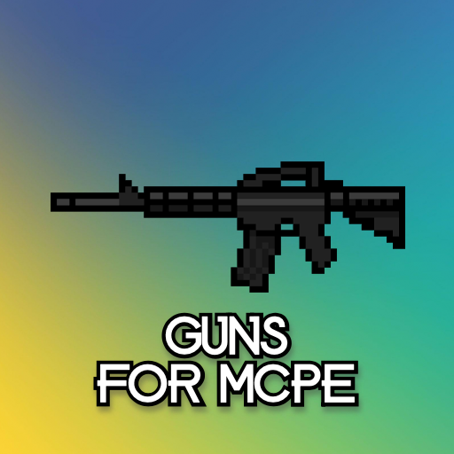 Gun mod for Minecraft. Guns weapons MCPE mods icon