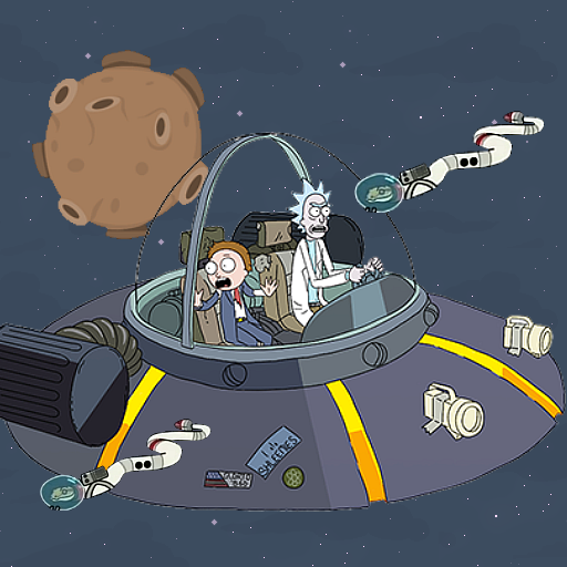 ikon Space Adventure - Rick and Morty