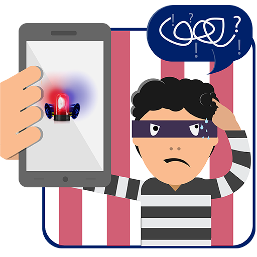 Don't Touch My Phone - Alarm icon