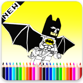 ColoringBook lego batmam Fans icon