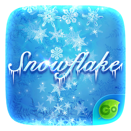Snow Flake GO Keyboard Theme icon