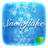 Snow Flake GO Keyboard Theme on 9Apps