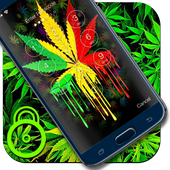 Marijuana Smoke Cannabis  Screen Lock icon
