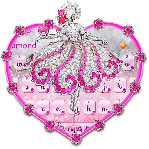 Diamond Girl Keyboard icon