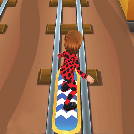 Endless Lady running princess game icon