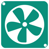 تبريد حرارة الجهاز والبطارية أيقونة