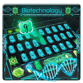 dna biotech keyboard life icon