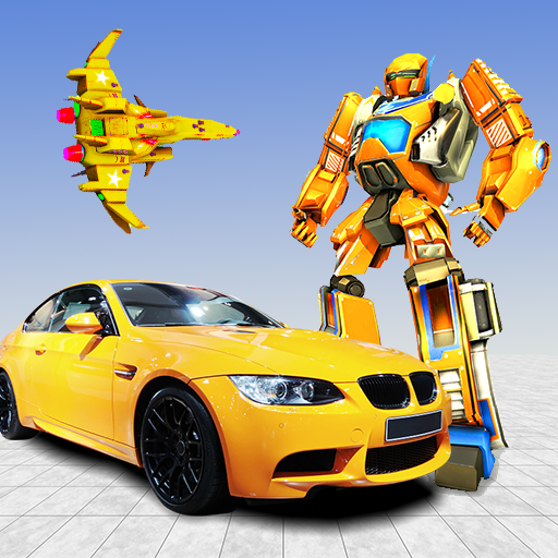 Robot Car Futuristic Supercar Super Transforme icon