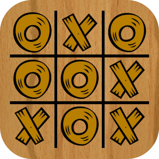 ikon Tic Tac Toe Wood