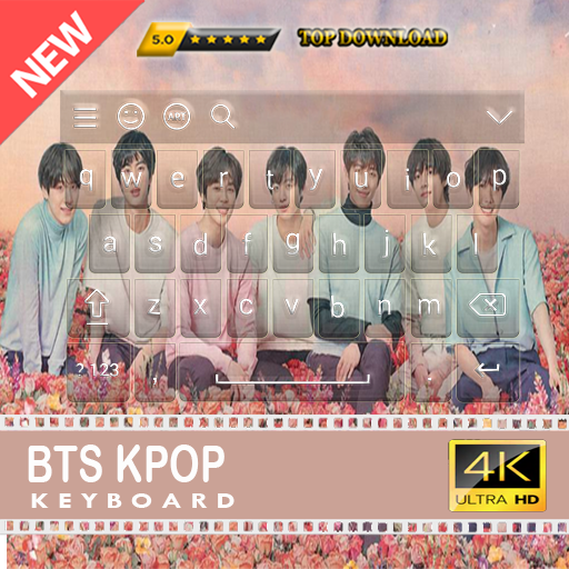 BTS Keyboard Theme KPOP 2019 иконка