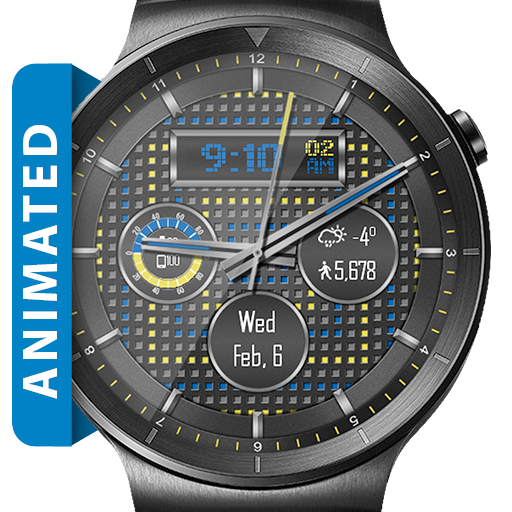 LED Cube HD Watch Face Widget &amp; Live Wallpaper icon