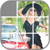 Hot Cars Babes Sliding Puzzle icon