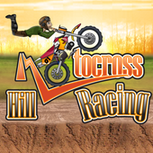 Motocross Hill Race Game FREE icon