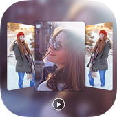 Photo   Music = Video (Slideshow) icon